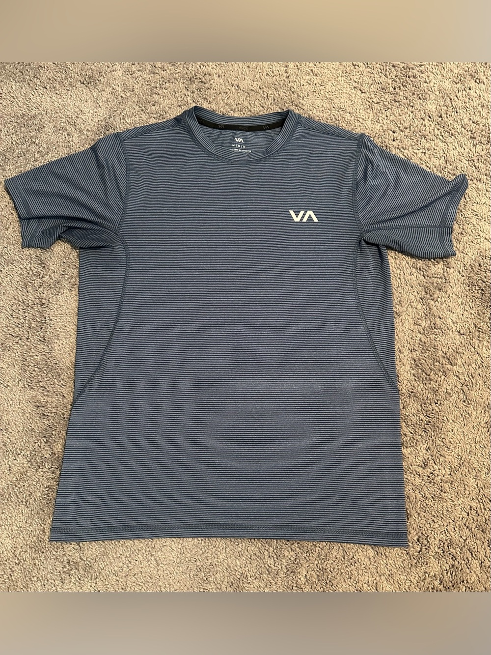 RVCA Sport Vent Stripe Short-Sleeve Shirt